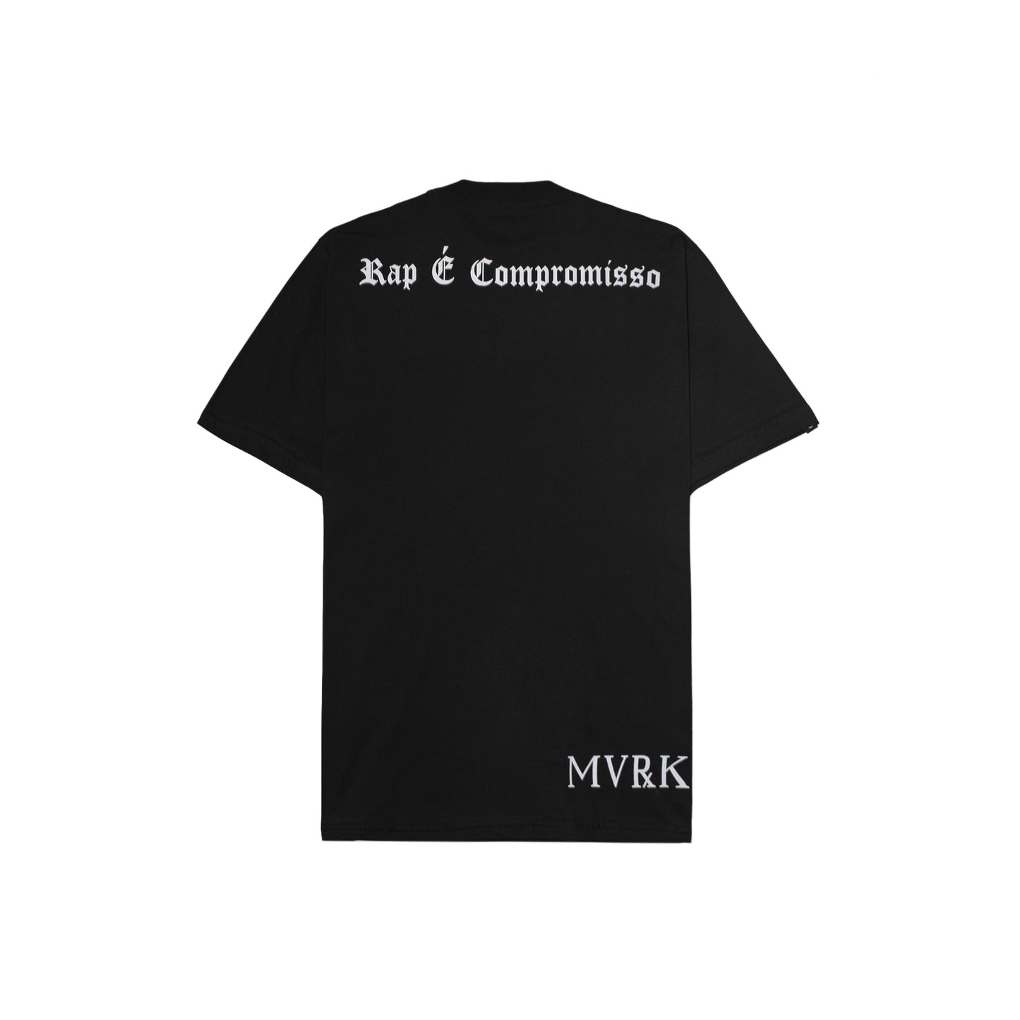 Camiseta Preta MVRK x SABOTAGE Institucional