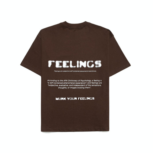 Camiseta Feelings Marrom MVRK